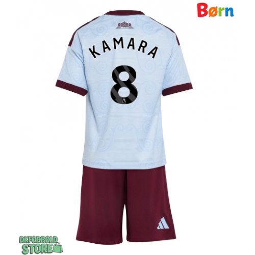 Aston Villa Boubacar Kamara #8 Replika Babytøj Tredje sæt Børn 2026-27 Kortærmet (+ Korte bukser)